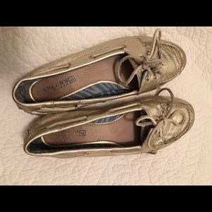 Metallic Sperry Top Sider